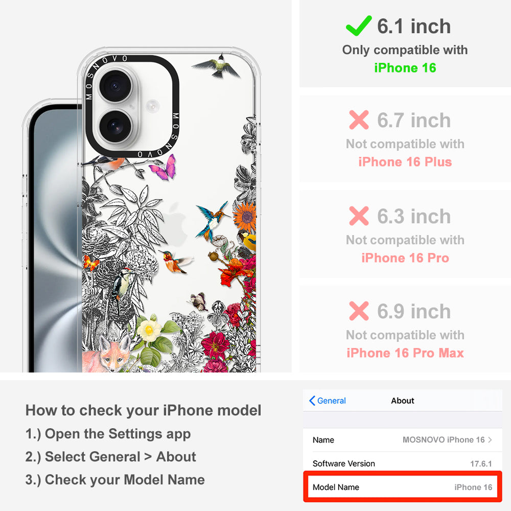 Fairy Forest Phone Case - iPhone 16 Case - MOSNOVO