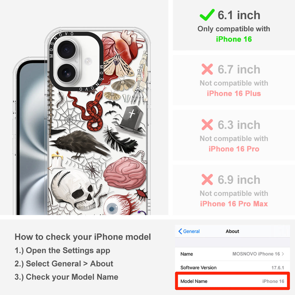 Hell Phone Case - iPhone 16 Case - MOSNOVO