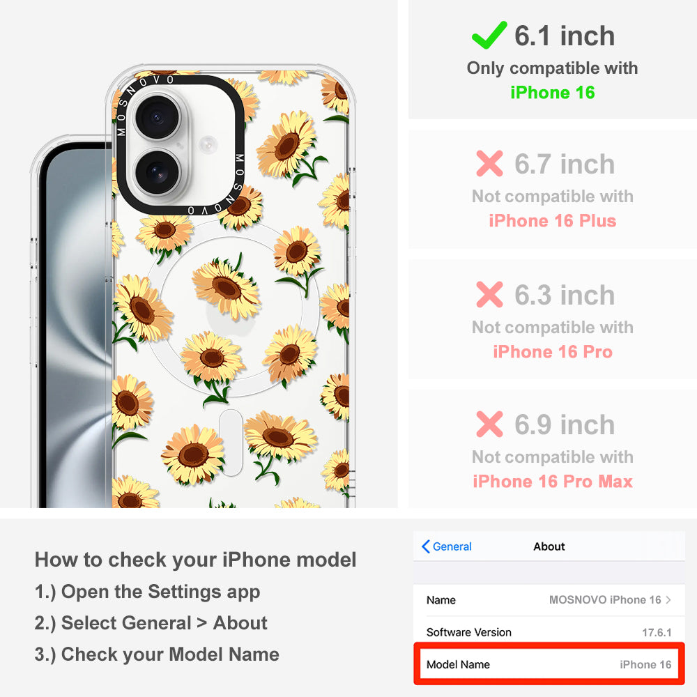 Sunflowers Phone Case - iPhone 16 Case