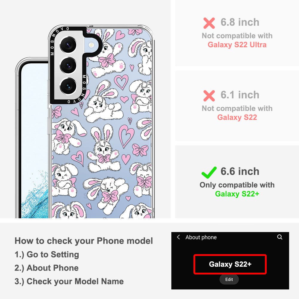 Bunnies Phone Case - Samsung Galaxy S22 Plus Case