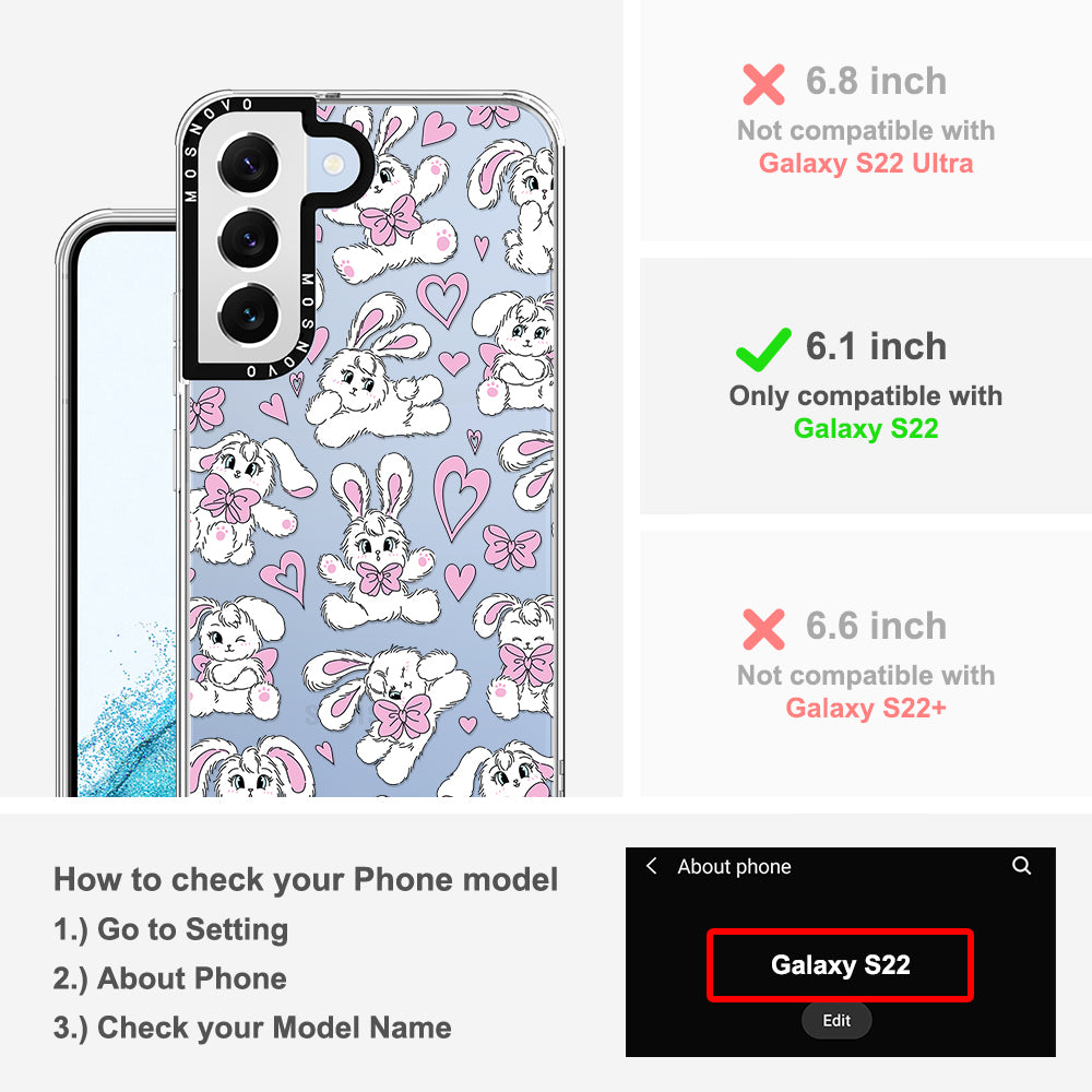 Bunnies Phone Case - Samsung Galaxy S22 Case