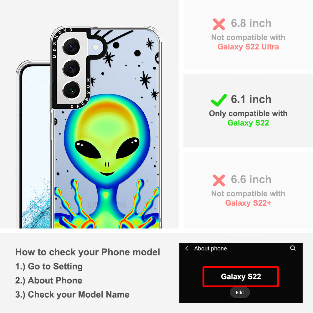 Alien Piece Phone Case - Samsung Galaxy S22 Case