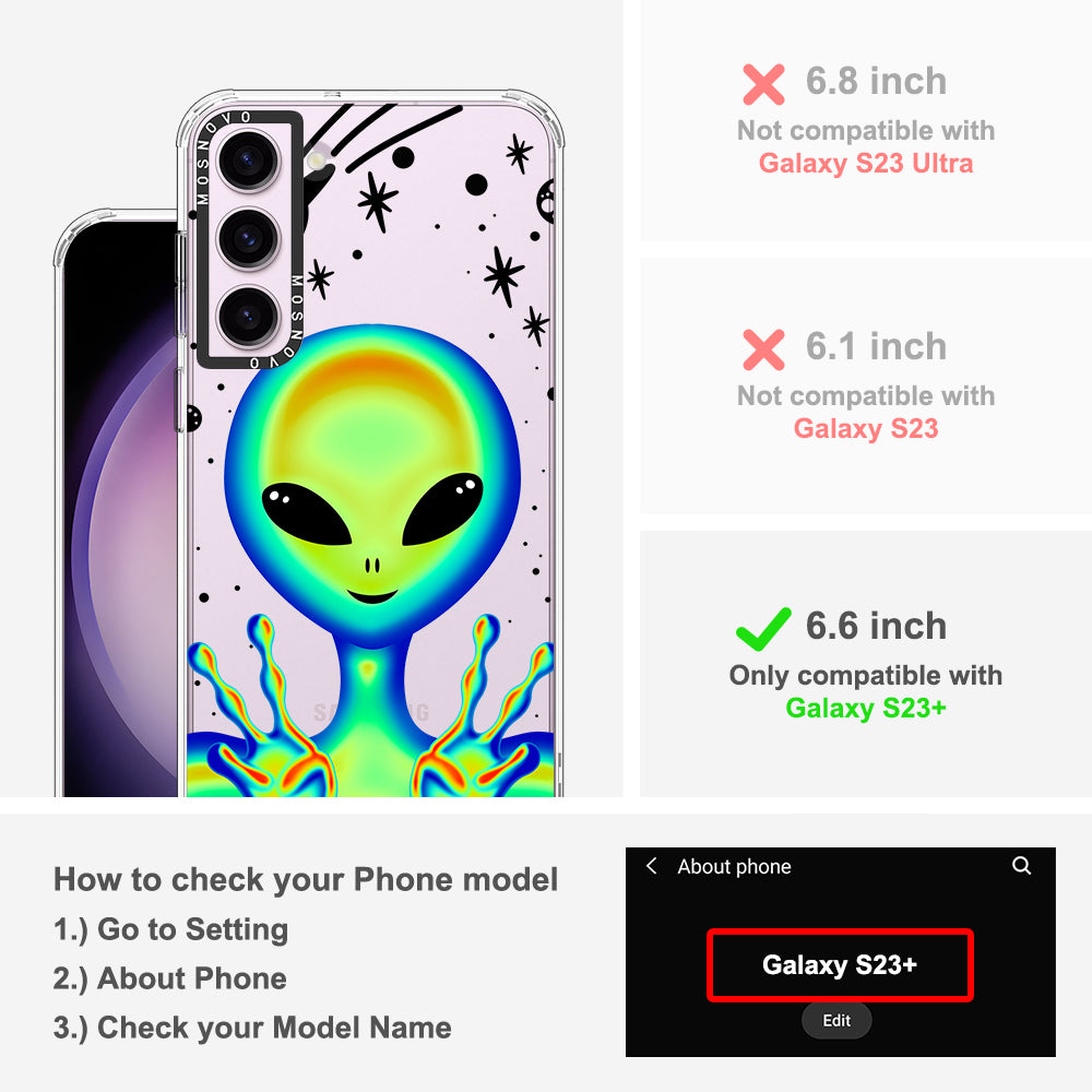 Alien Piece Phone Case - Samsung Galaxy S23 Plus Case