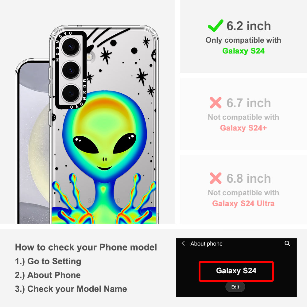 Alien Piece Phone Case - Samsung Galaxy S24 Case