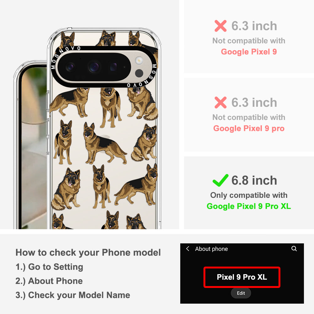 Shepherd Dog Phone Case - Google Pixel 9 Pro XL Case