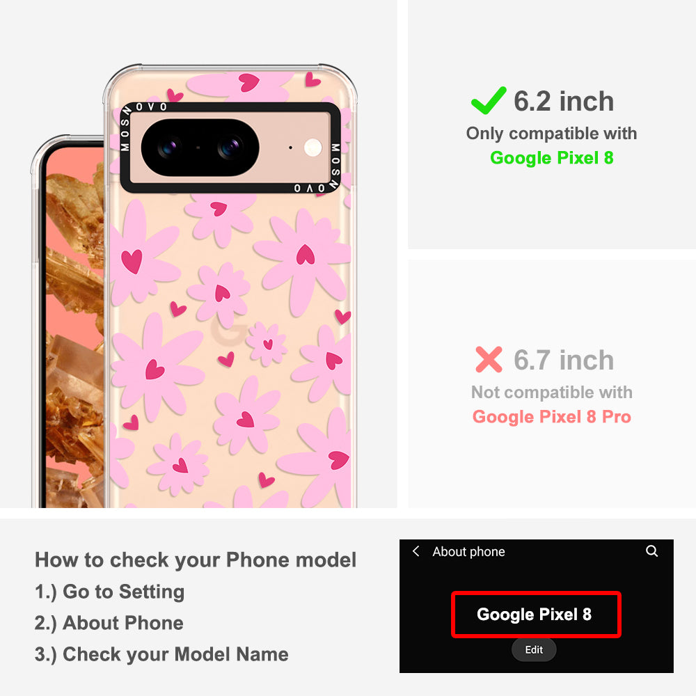 Love in Bloom Phone Case - Google Pixel 8 Case