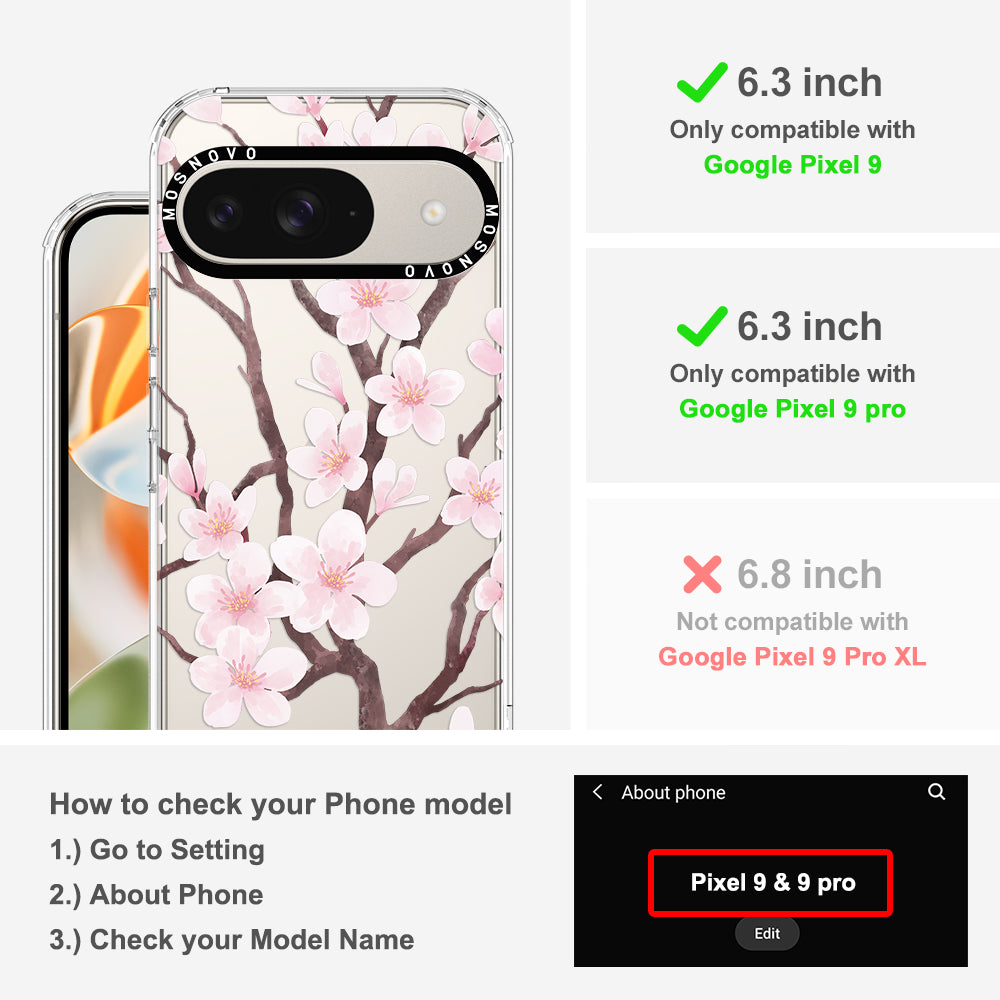 Cherry Blossom Phone Case - Google Pixel 9 Case