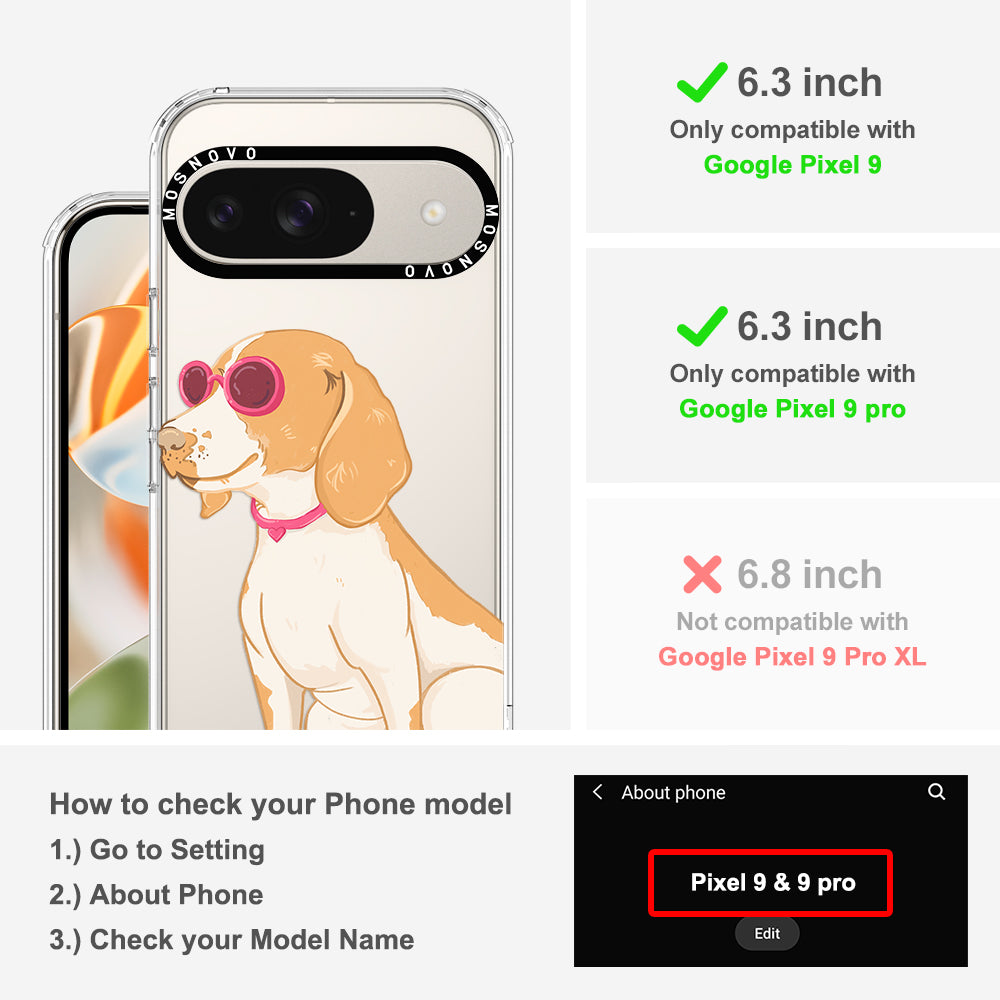 Cute Beagle Phone Case - Google Pixel 9 Case