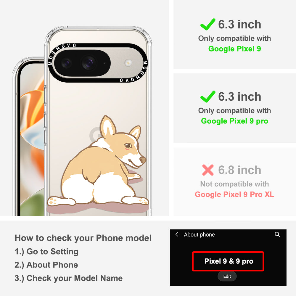 Corgi Butt Phone Case - Google Pixel 9 Case