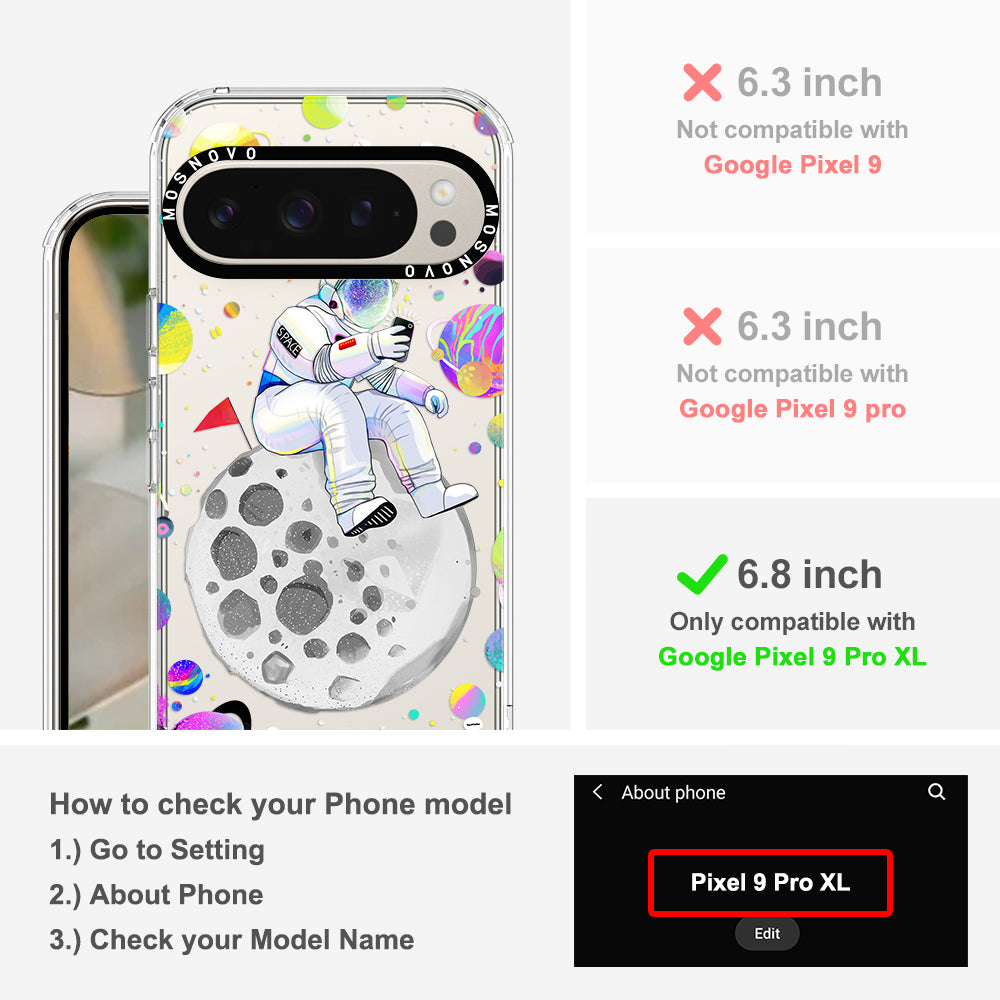 Astronaut Selfie Phone Case - Google Pixel 9 Pro XL Case