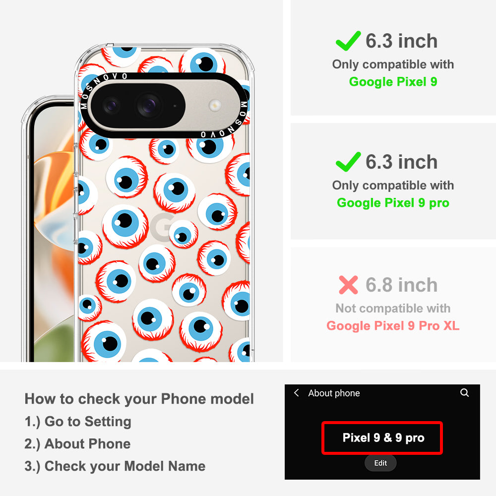 Bloody Eyeball Phone Case - Google Pixel 9 Case