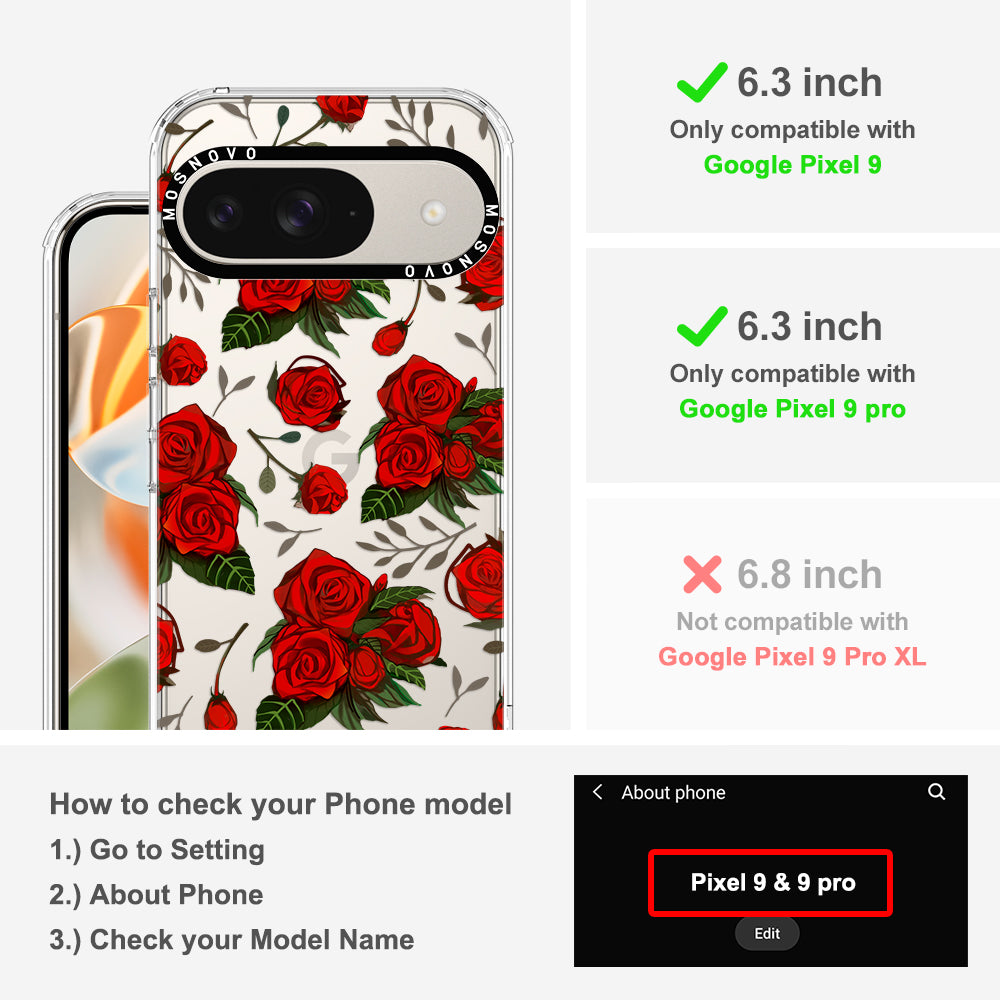 Roses Phone Case - Google Pixel 9 Case