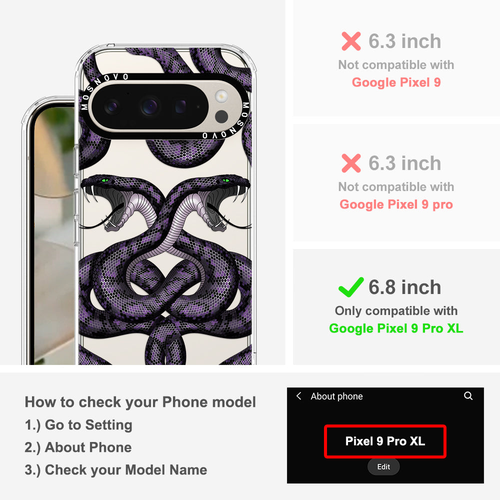 Mystery Snake Phone Case - Google Pixel 9 Pro XL Case