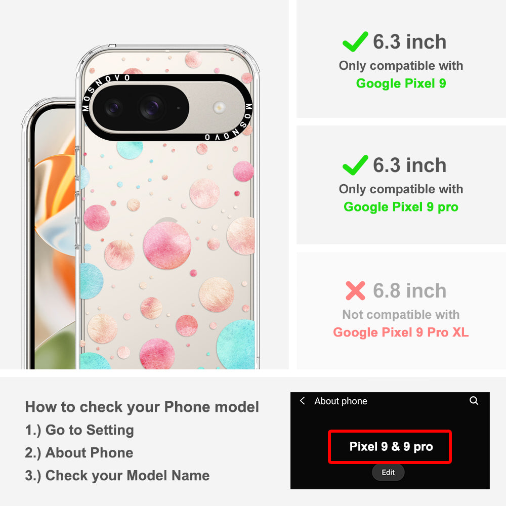 Watercolor Polka Dot Phone Case - Google Pixel 9 Pro Case