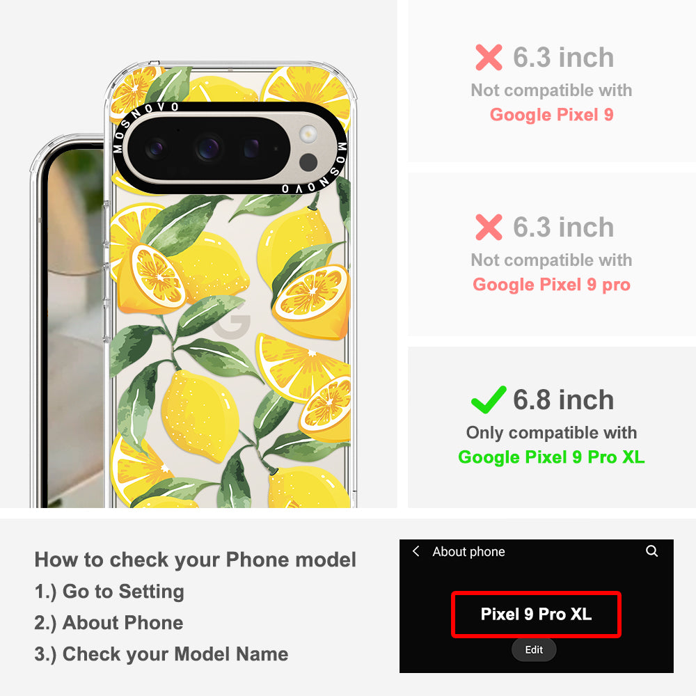 Lemon Phone Case - Google Pixel 9 Pro XL Case