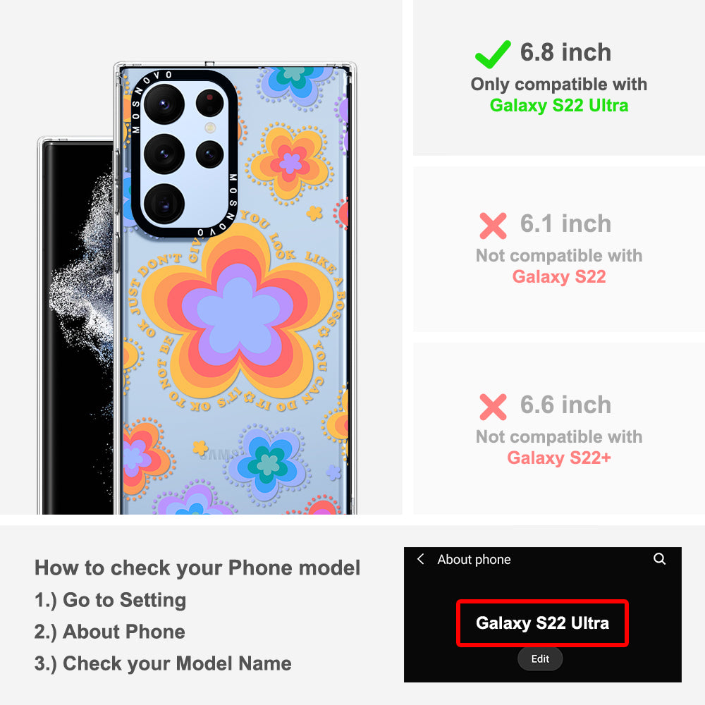 Blooming Artistry Phone Case - Samsung Galaxy S22 Ultra Case