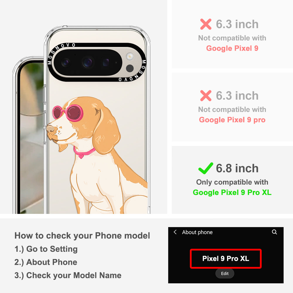 Cute Beagle Phone Case - Google Pixel 9 Pro XL Case