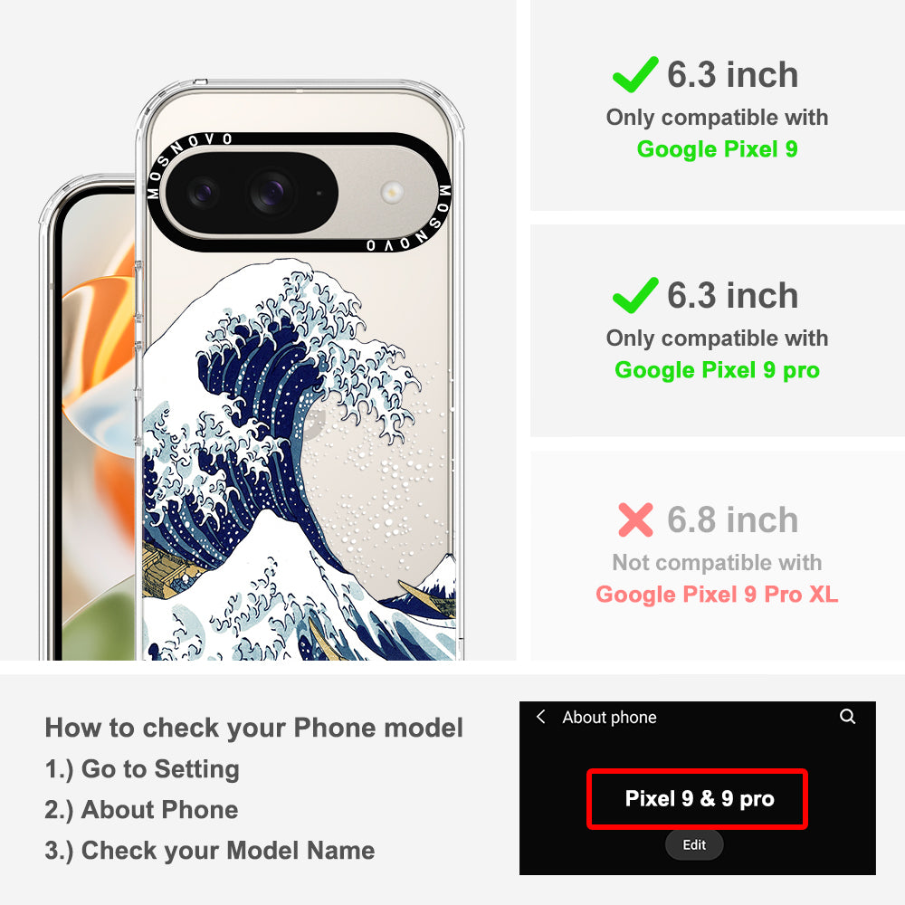 Great Wave Phone Case - Google Pixel 9 Case