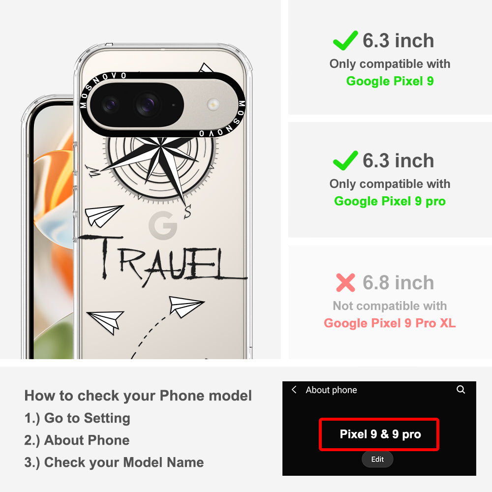 Travel Phone Case - Google Pixel 9 Pro Case