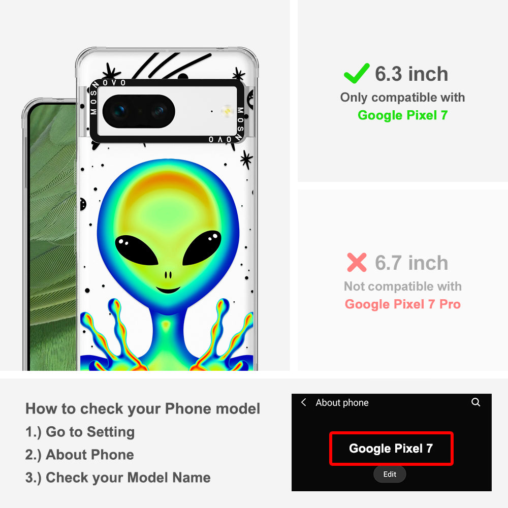 Alien Piece Phone Case - Google Pixel 7 Case