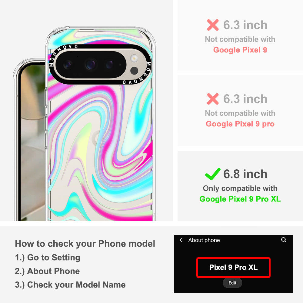 Psychedelic Swirls Phone Case - Google Pixel 9 Pro XL Case