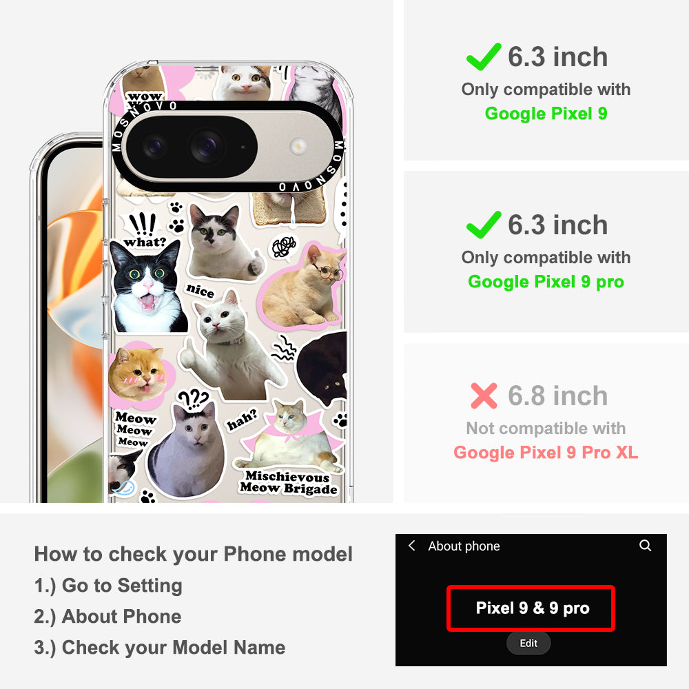 The Cat Brigade Phone Case - Google Pixel 9 Case