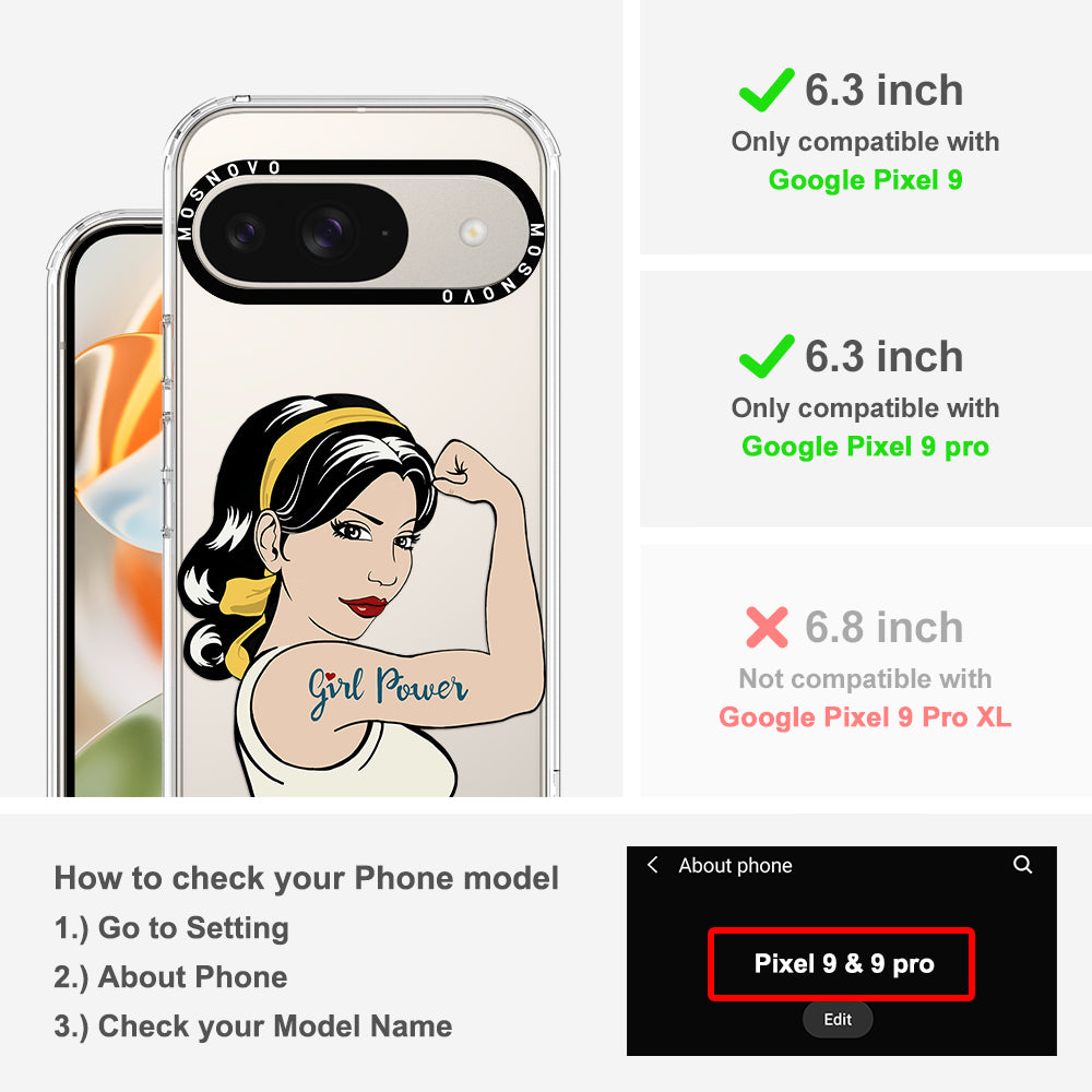 Girl Power Phone Case - Google Pixel 9 Pro Case