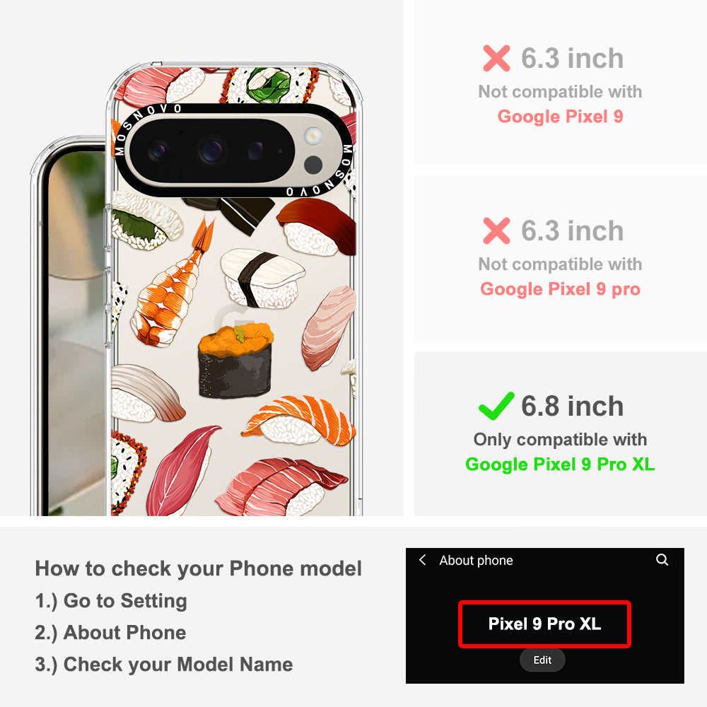 Sushi Phone Case - Google Pixel 9 Pro XL Case