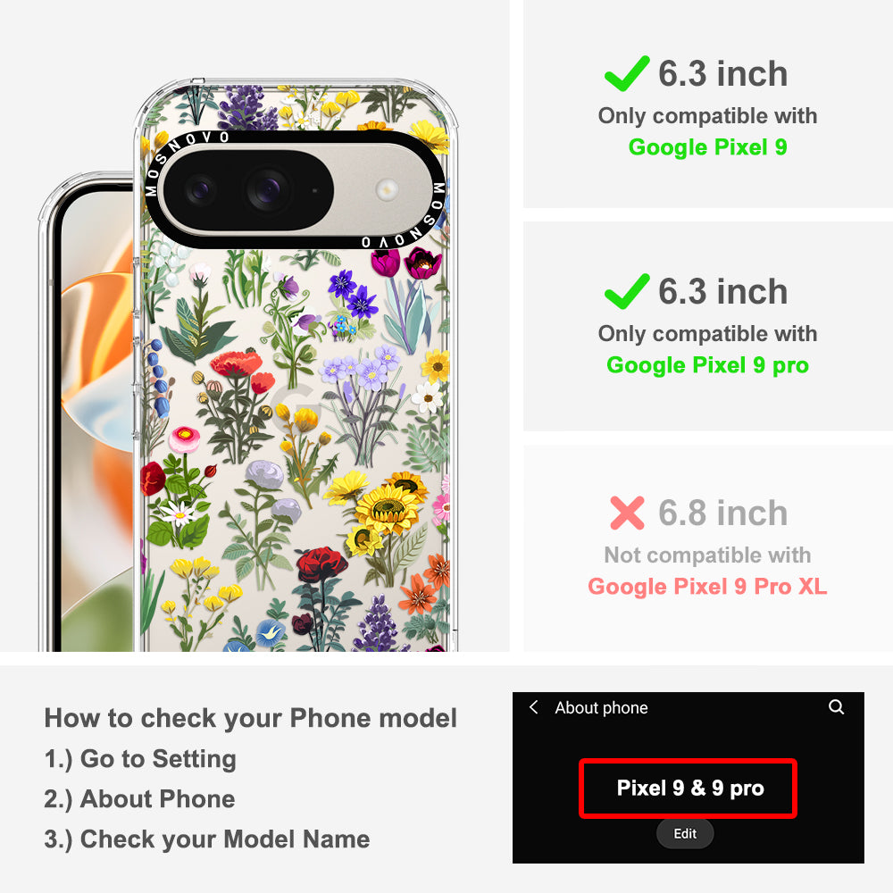 Wildflowers Phone Case - Google Pixel 9 Case