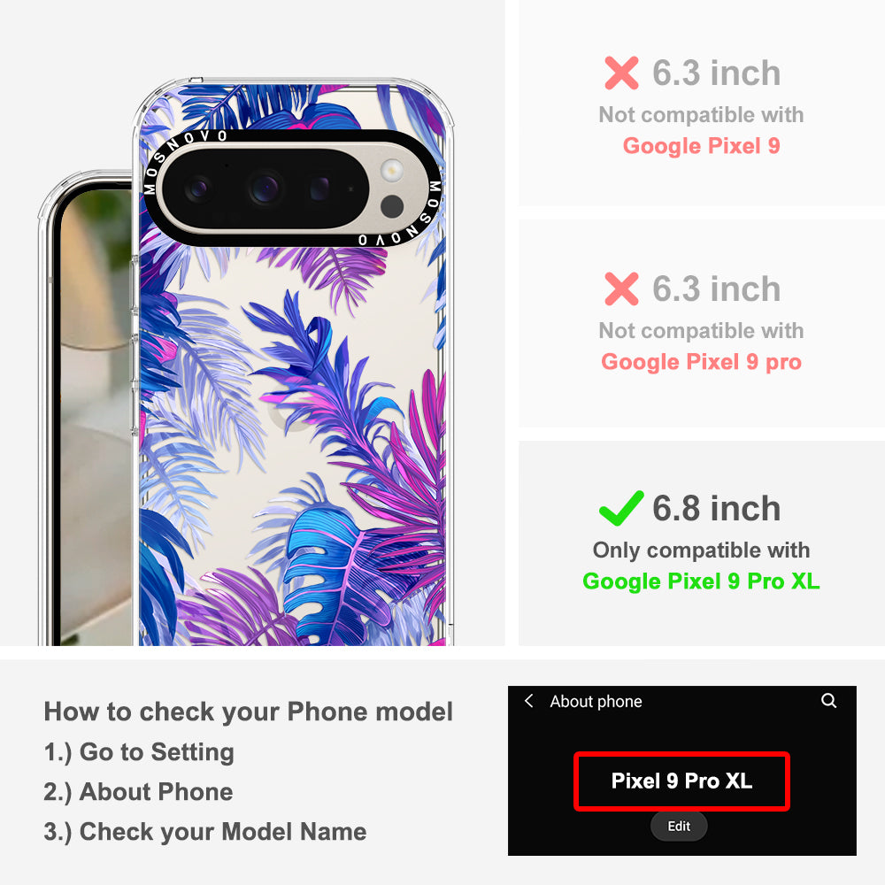 Fancy Palm Leaf Phone Case - Google Pixel 9 Pro XL Case