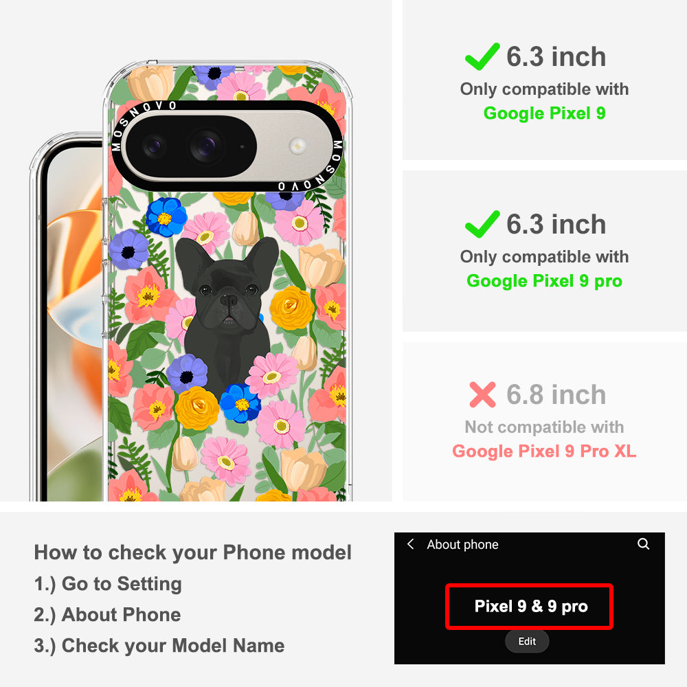 French Bulldog Garden Phone Case - Google Pixel 9 Case