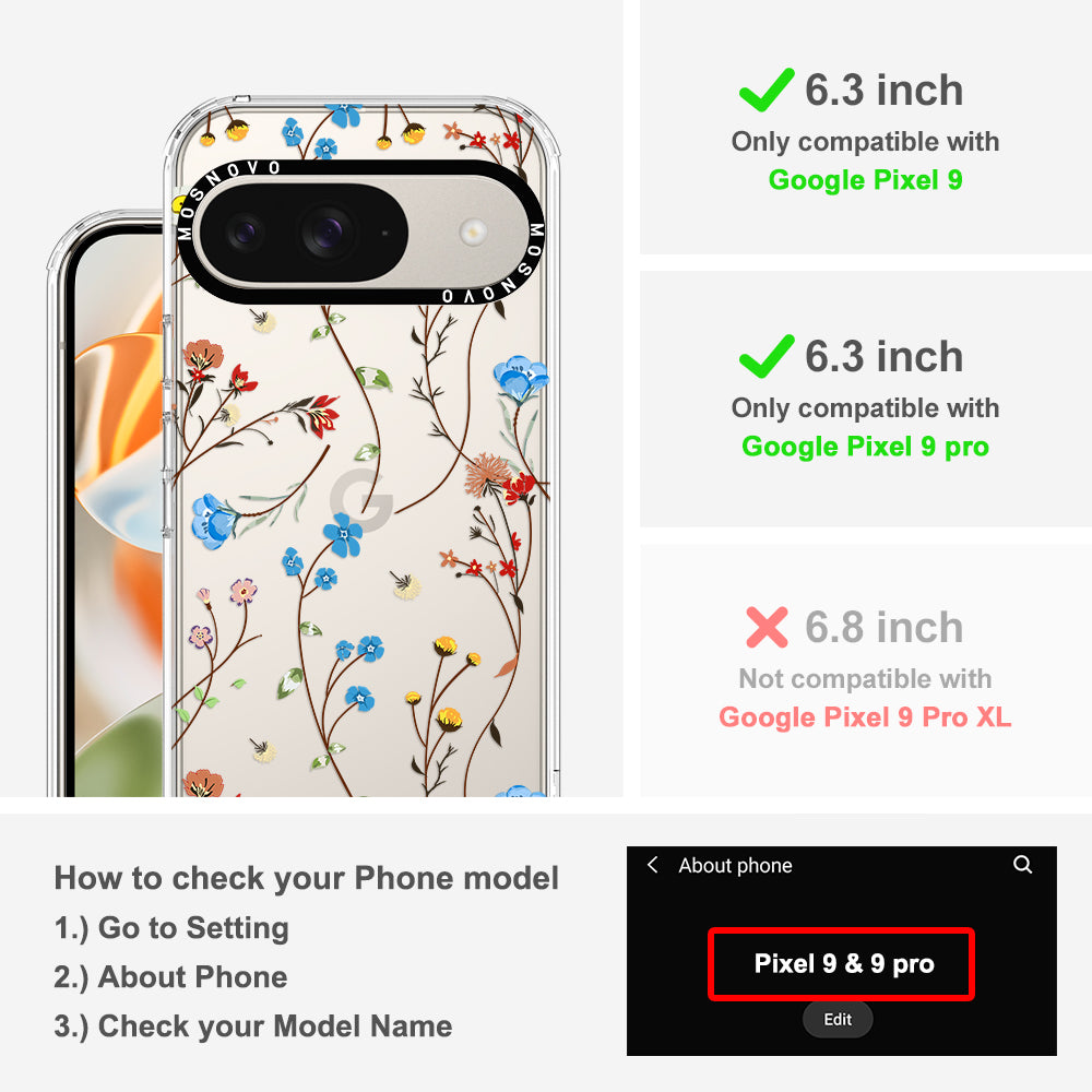 Wildfloral Phone Case - Google Pixel 9 Case