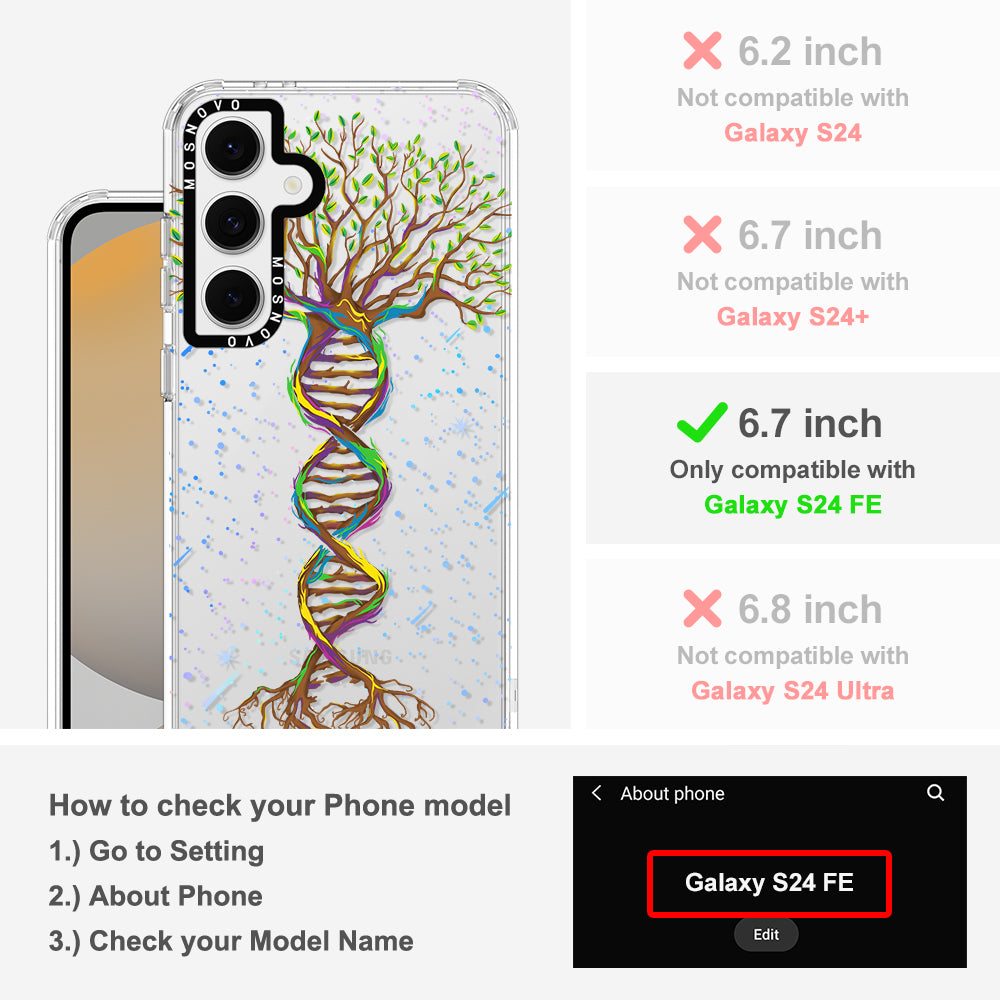 Life Tree Phone Case - Samsung Galaxy S24 FE Case - MOSNOVO