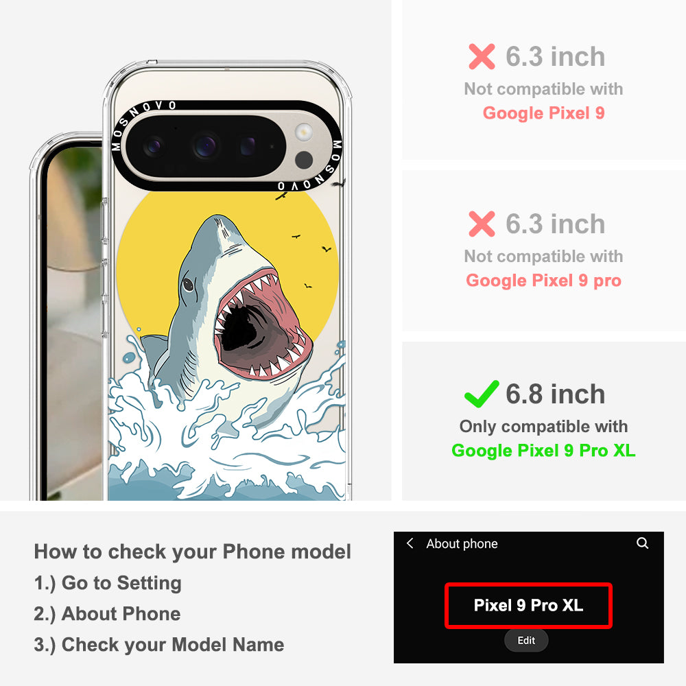 Shark Phone Case - Google Pixel 9 Pro XL Case