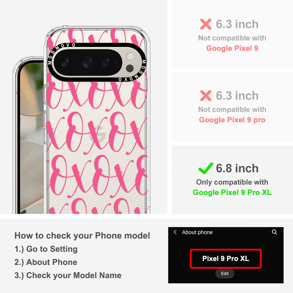 XOXO Phone Case - Google Pixel 9 Pro XL Case