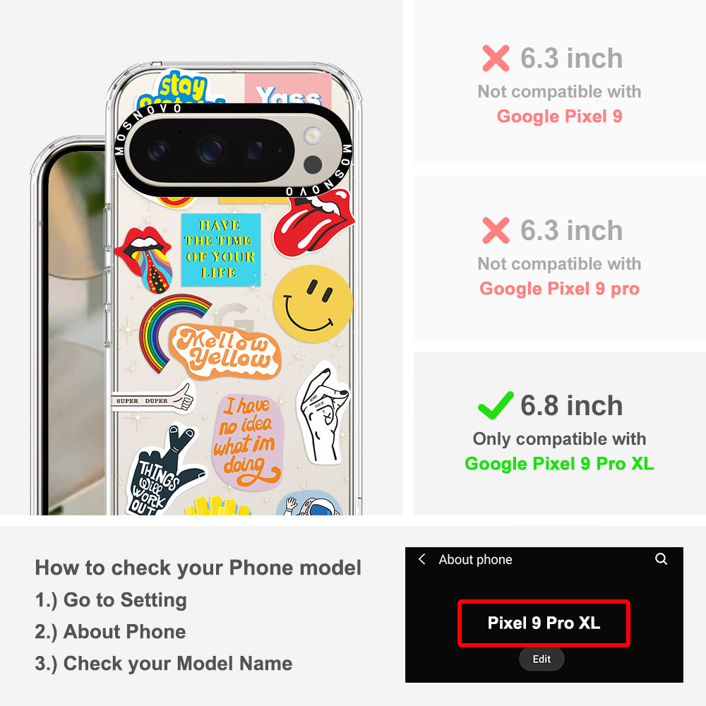 Pop Culture Phone Case - Google Pixel 9 Pro XL Case