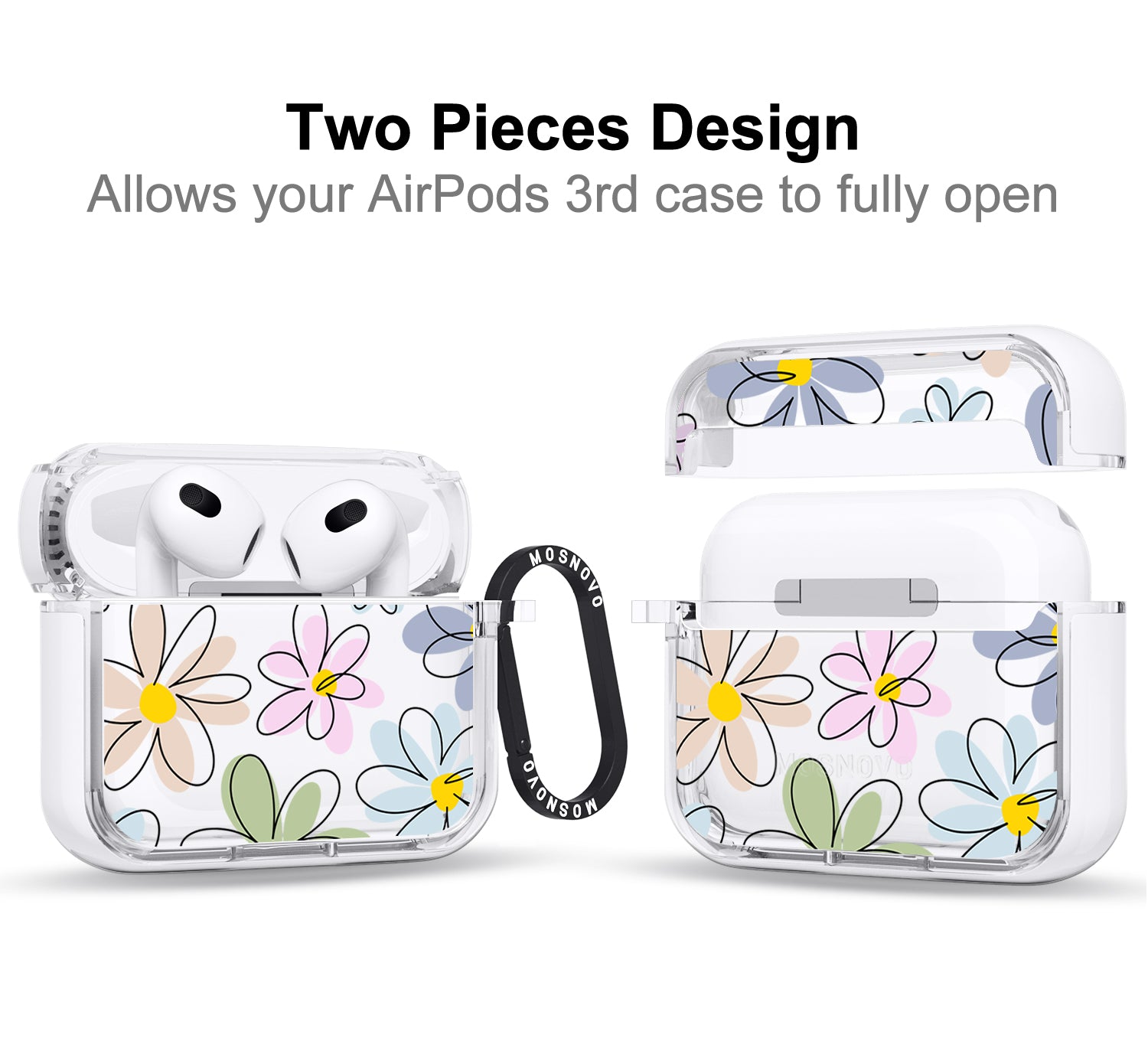 Linear Blooms AirPods 3 Case (3rd Generation)