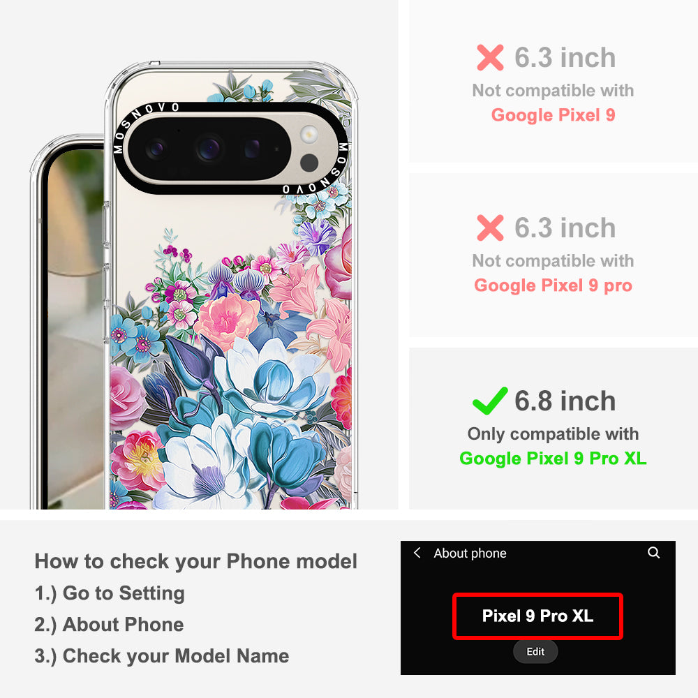 Magnolia Flower Phone Case - Google Pixel 9 Pro XL Case