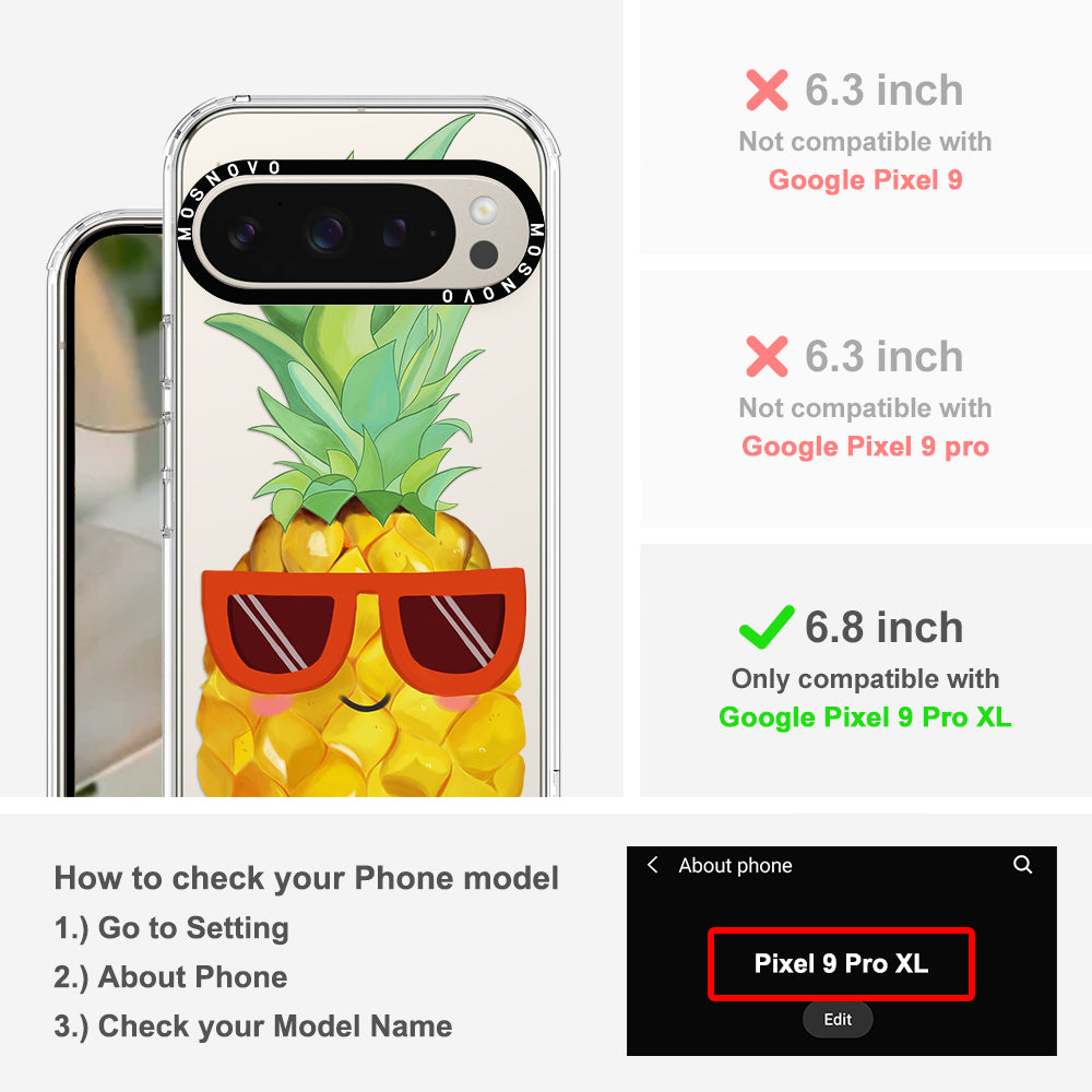 Cool Pineapple Phone Case - Google Pixel 9 Pro XL Case