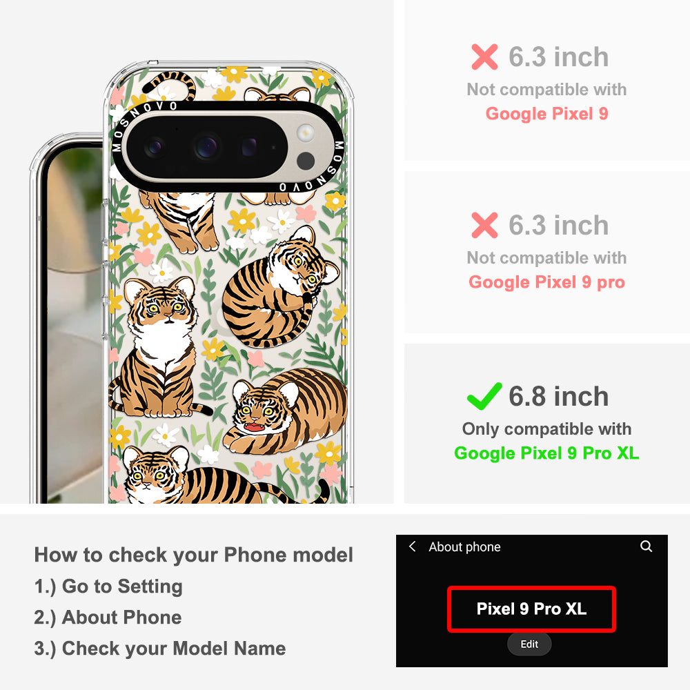 Cute Tiger Phone Case - Google Pixel 9 Pro XL Case