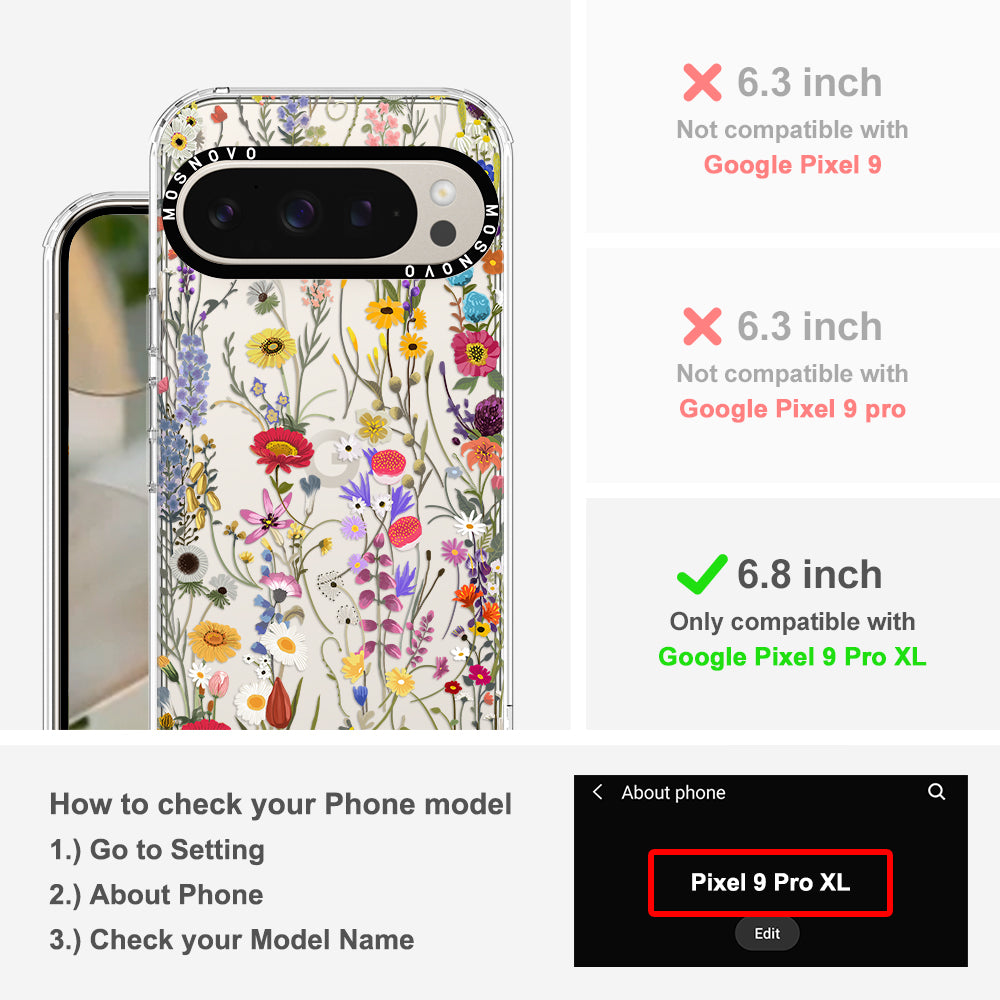 Wildflower Meadow Phone Case - Google Pixel 9 Pro XL Case