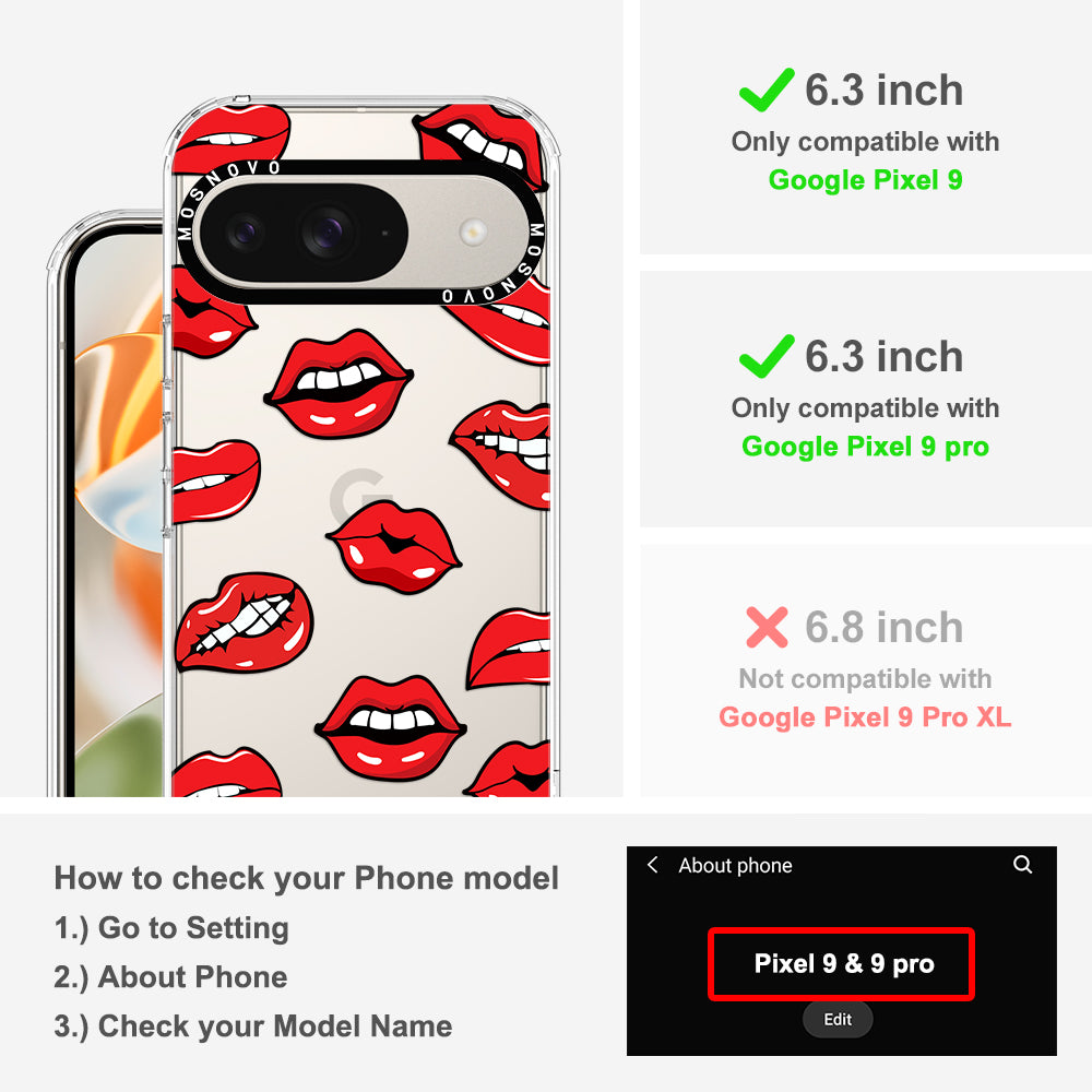 Hot Lips Phone Case - Google Pixel 9 Pro Case