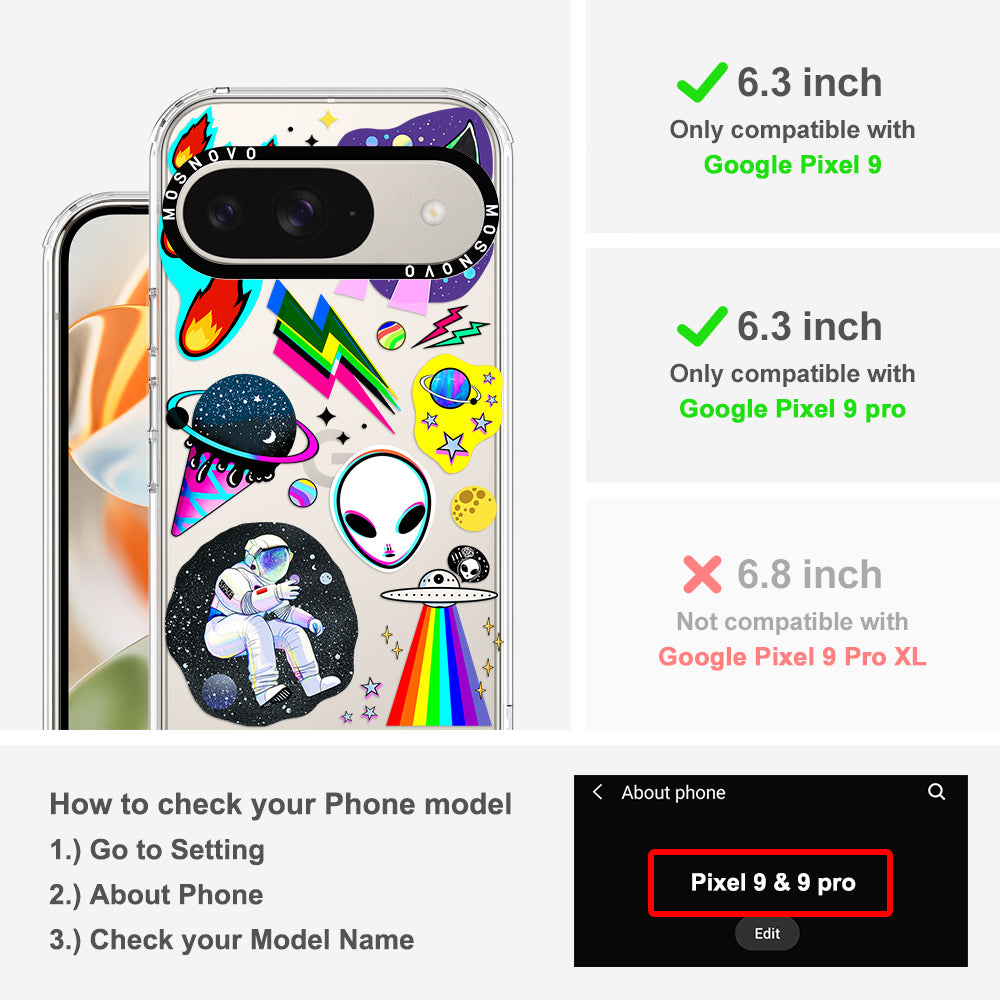 In The Space Phone Case - Google Pixel 9 Case