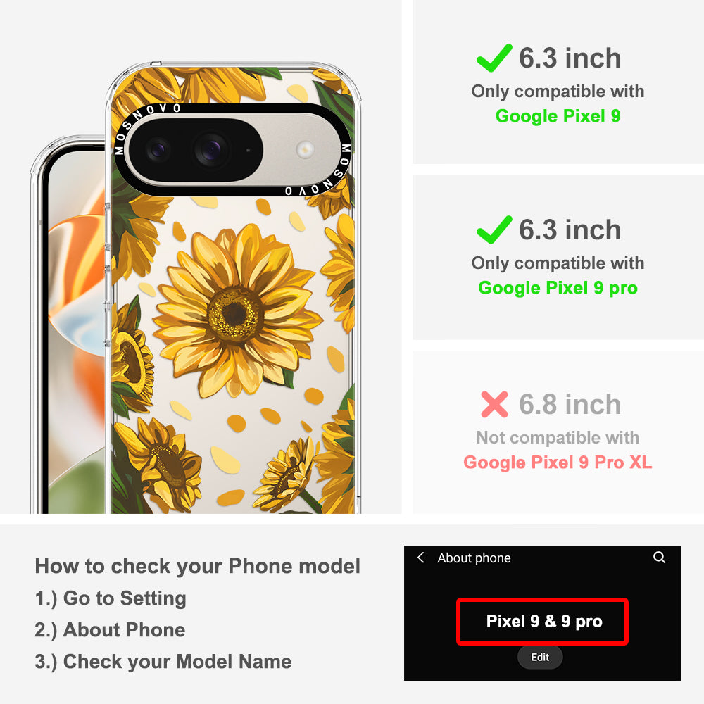 Sunflower Garden Phone Case - Google Pixel 9 Case