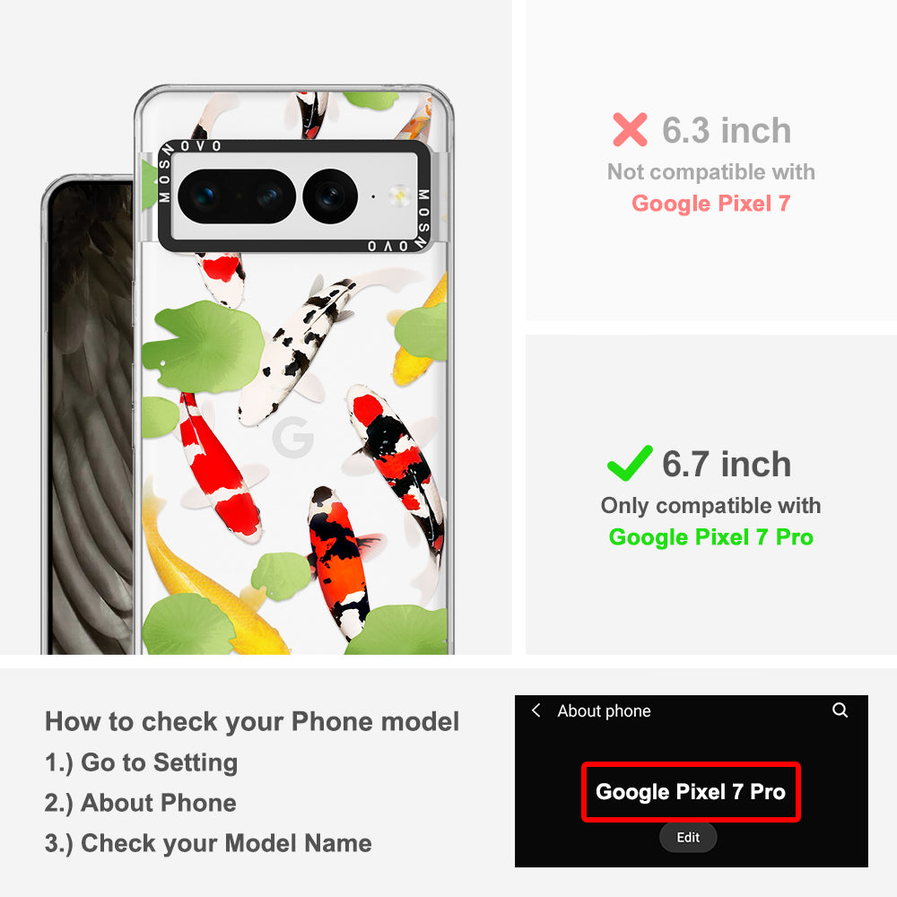 Koi Phone Case - Google Pixel 7 Pro Case