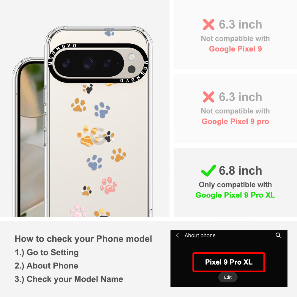 Animal Paw Phone Case - Google Pixel 9 Pro XL Case