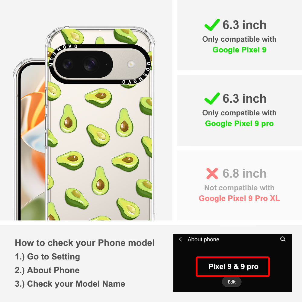 Avocado Phone Case - Google Pixel 9 Case