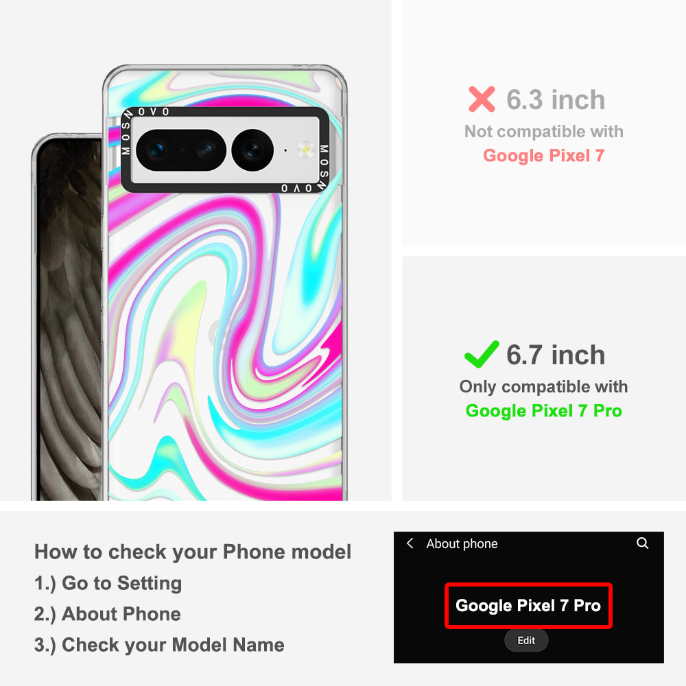 Psychedelic Swirls Phone Case - Google Pixel 7 Pro Case