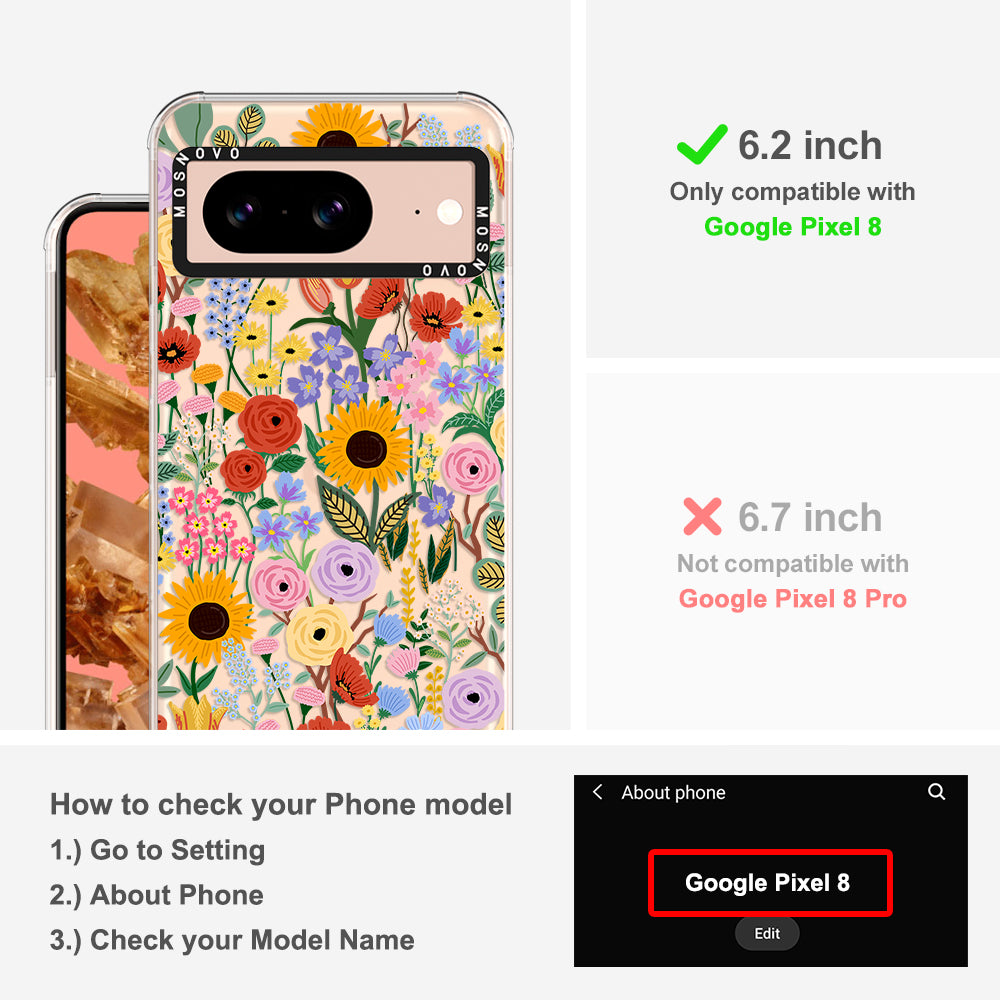 Blossom & Bloom Phone Case - Google Pixel 8 Case