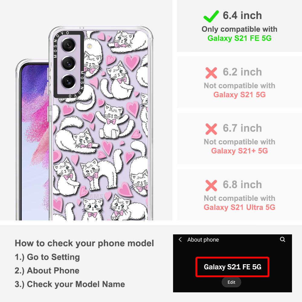 Kitties Phone Case - Samsung Galaxy S21 FE Case